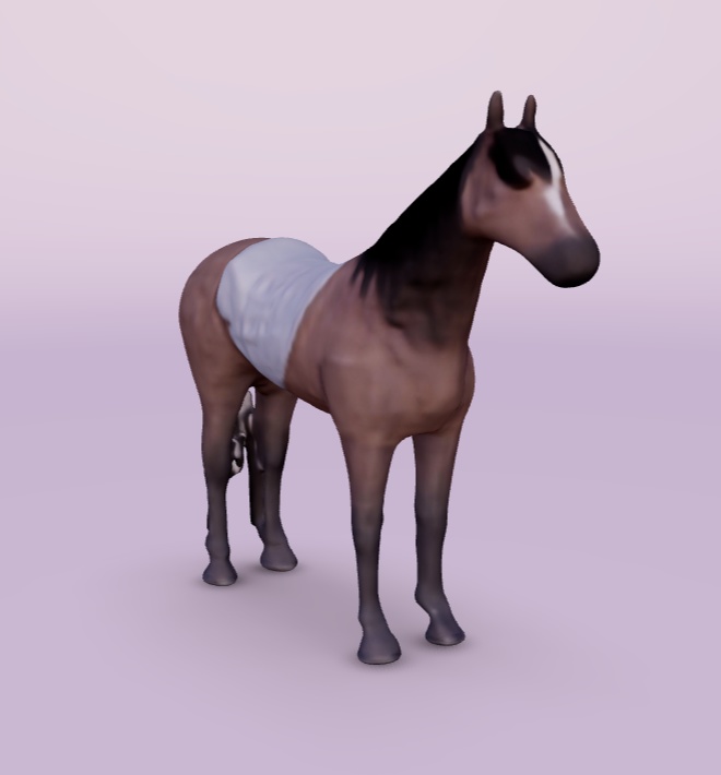 (fbx) 馬