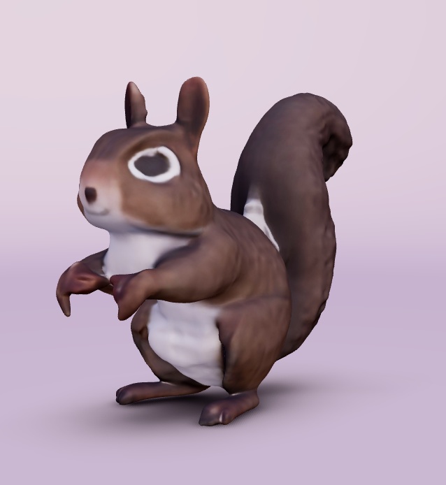 (fbx) リス