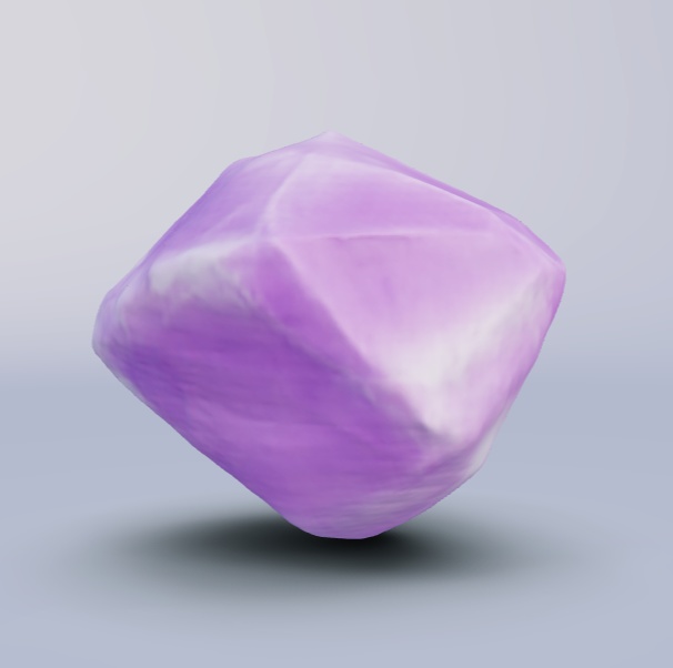 (fbx) 宝石(アメジスト)