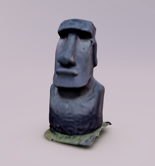 (fbx) モアイ像