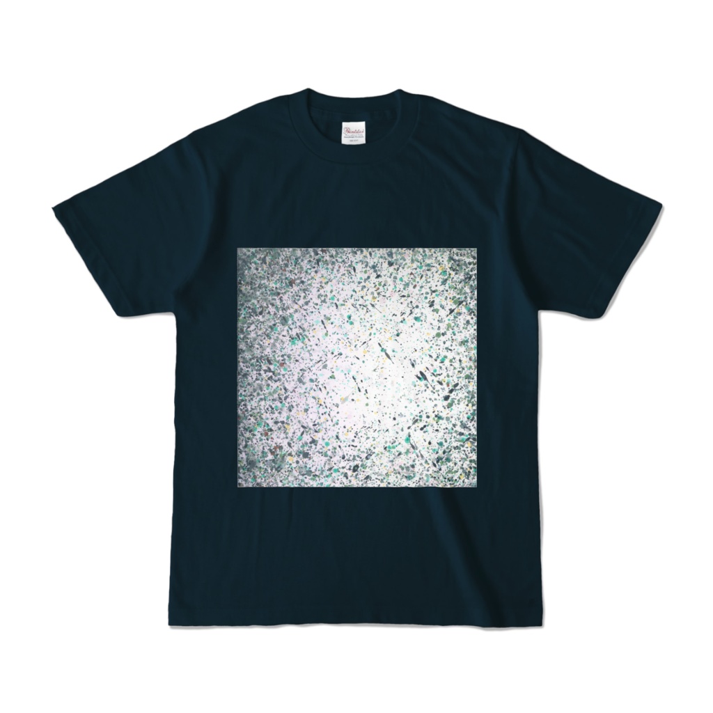 アートTシャツ E ネイビー