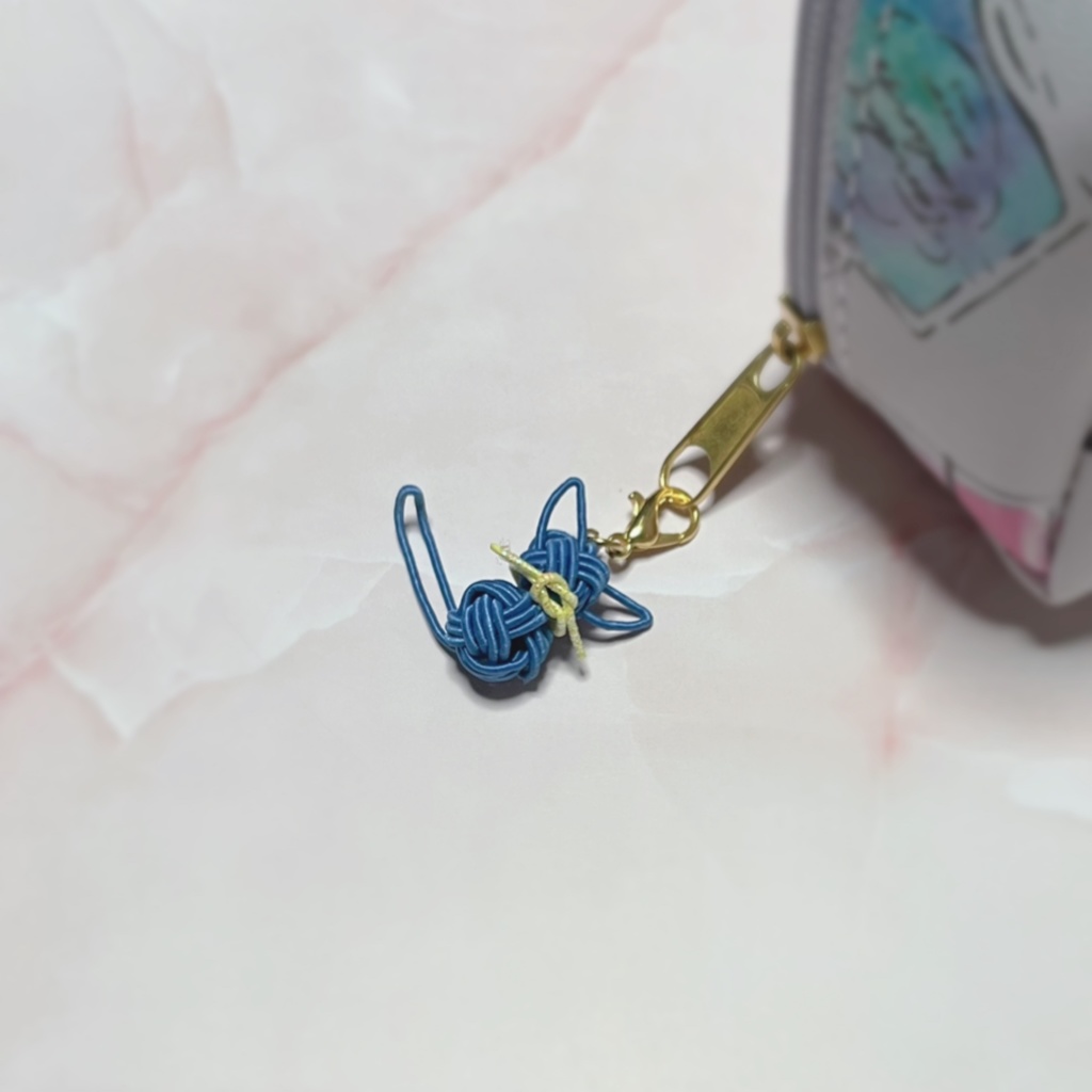 水引猫ちゃんストラップ