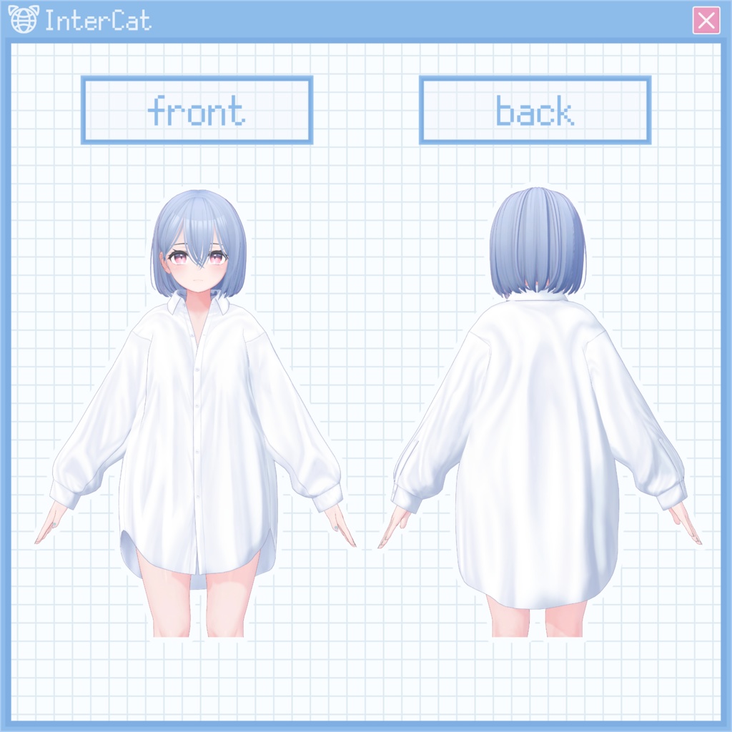 【桔梗,メリノ対応】ルーズシャツ (Loose Shirts)