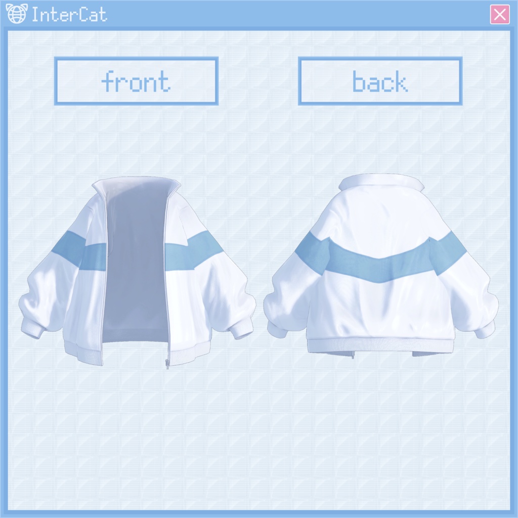 【桔梗,舞夜,Grus対応】ラインジャージ (Line Jersey)