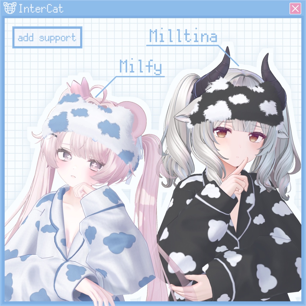 【10アバター対応】Sleep wear