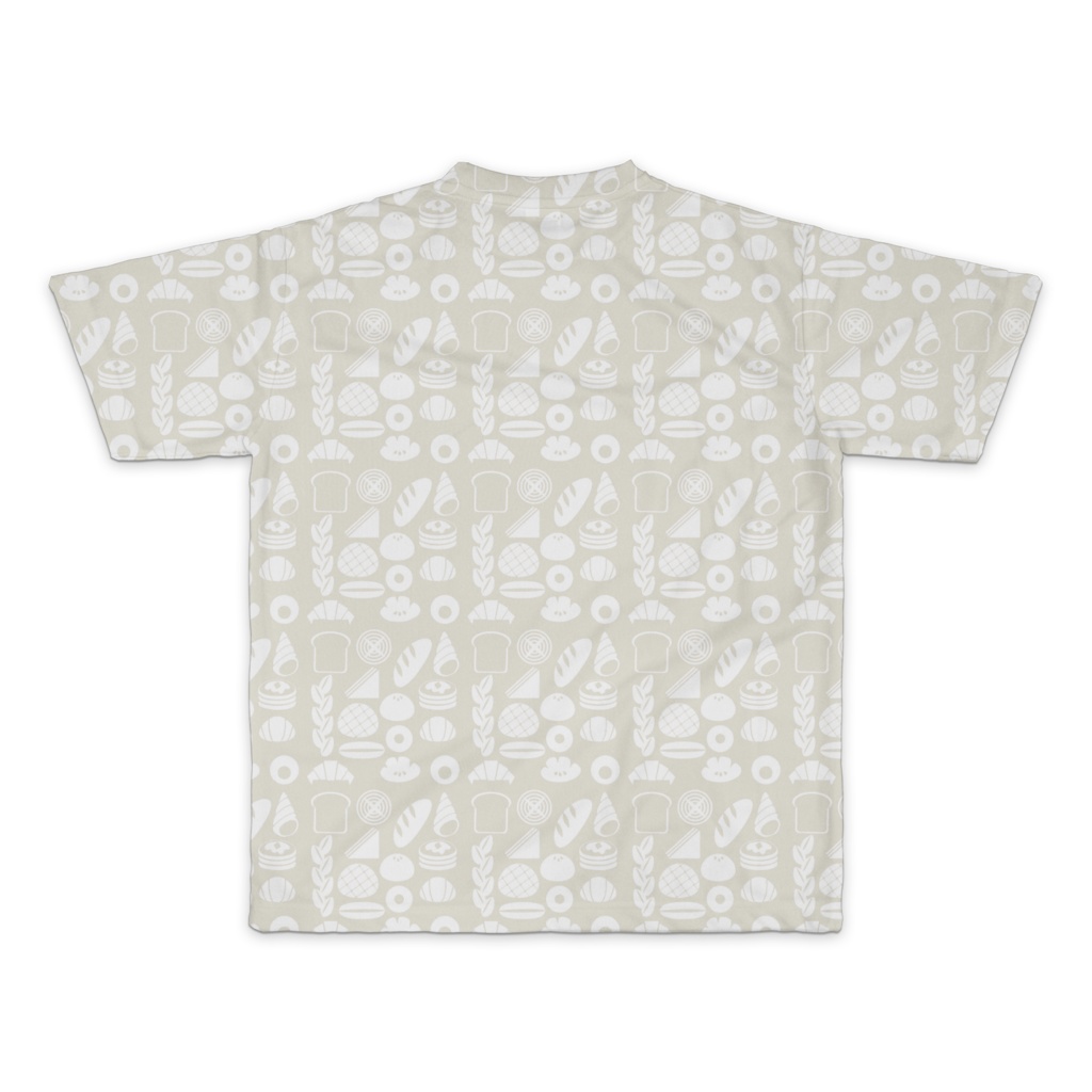 パンだらけペンギンtシャツ