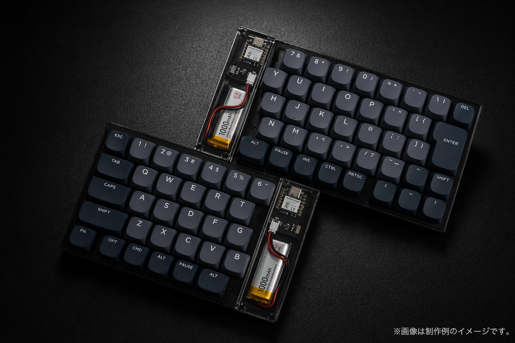 CLEAVE HHJP - HHKB日本語配列互換 / 完全無線 / Choc MX両対応 キーボードキット