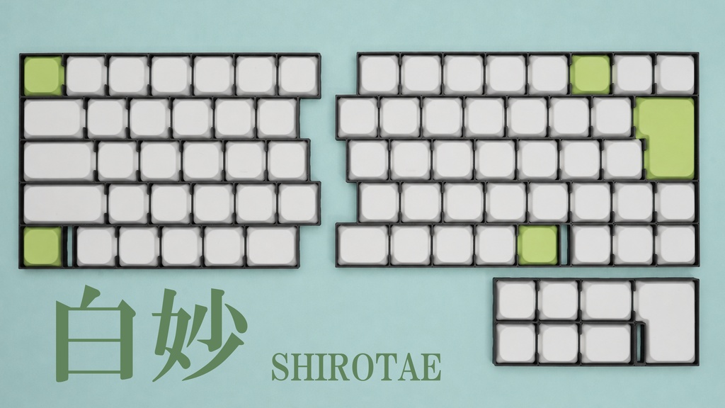 Firn Caps - JIS配列Choc V2ロープロファイルキーキャップ
