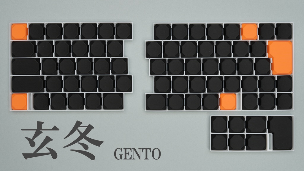 Firn Caps - JIS配列Choc V2ロープロファイルキーキャップ