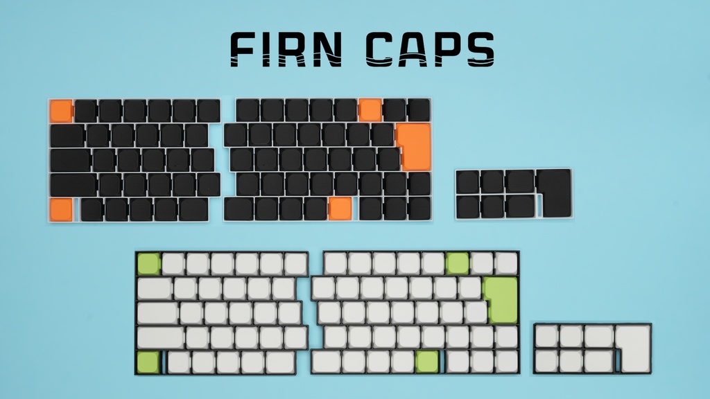 Firn Caps - JIS配列Choc V2ロープロファイルキーキャップ