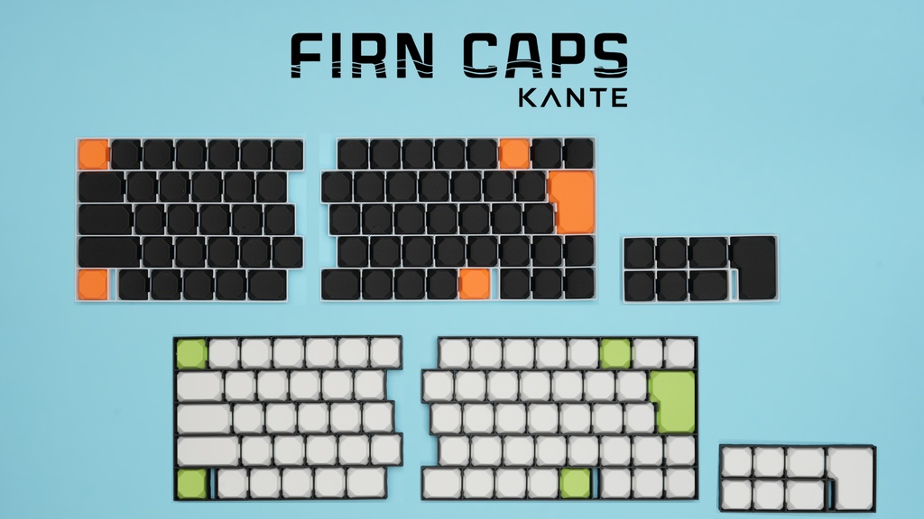 Firn Caps Kante - JIS配列Choc V2ロープロファイルキーキャップ
