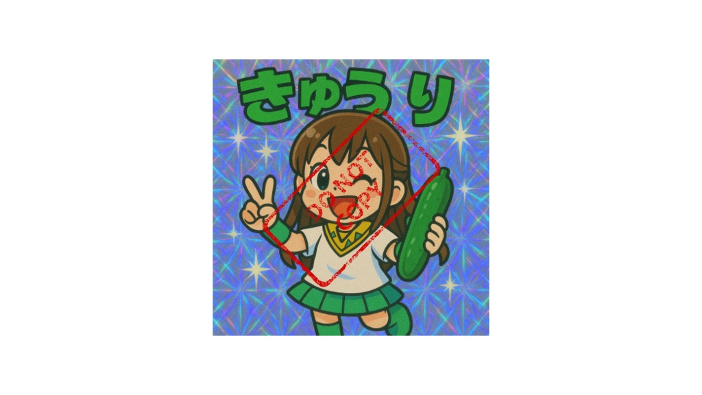 【第１弾】全6種ビックリマンシール風ステッカー バラ1枚〜ランダム