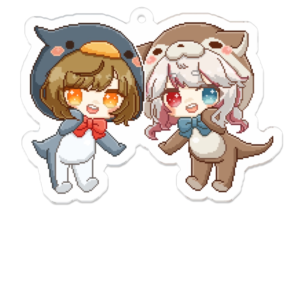 うにのぶ アクリルキーホルダー 2人ver