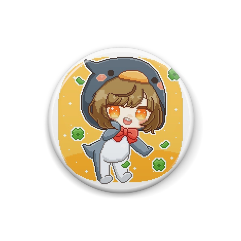 うにのぶ 缶バッジ のぶver