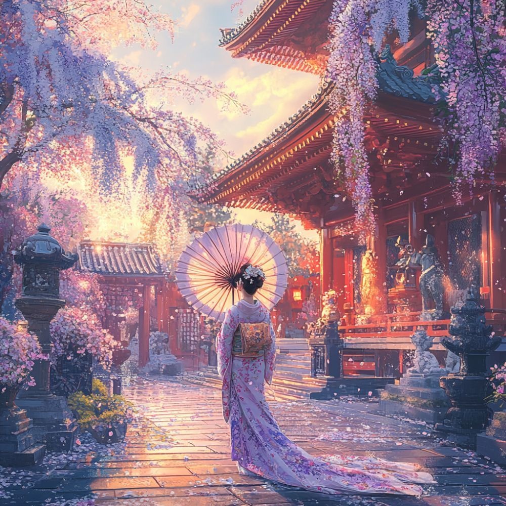 《幻想花美人画 5点セット》麗しき和の世界