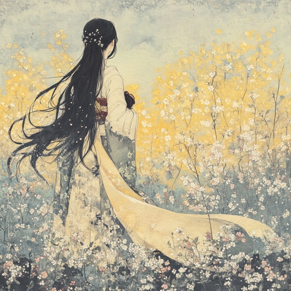  《幻想花美人画 5点セット》麗しき和の世界