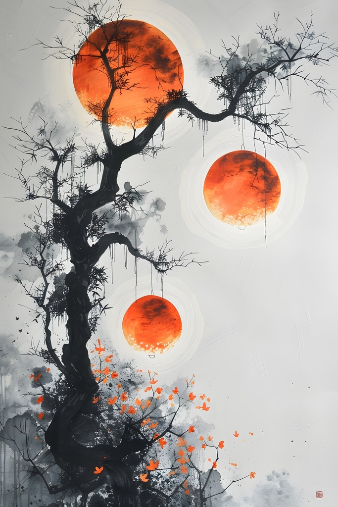 百鬼夜行 vol.3【5点セット】|AI和風幻想イラスト素材集