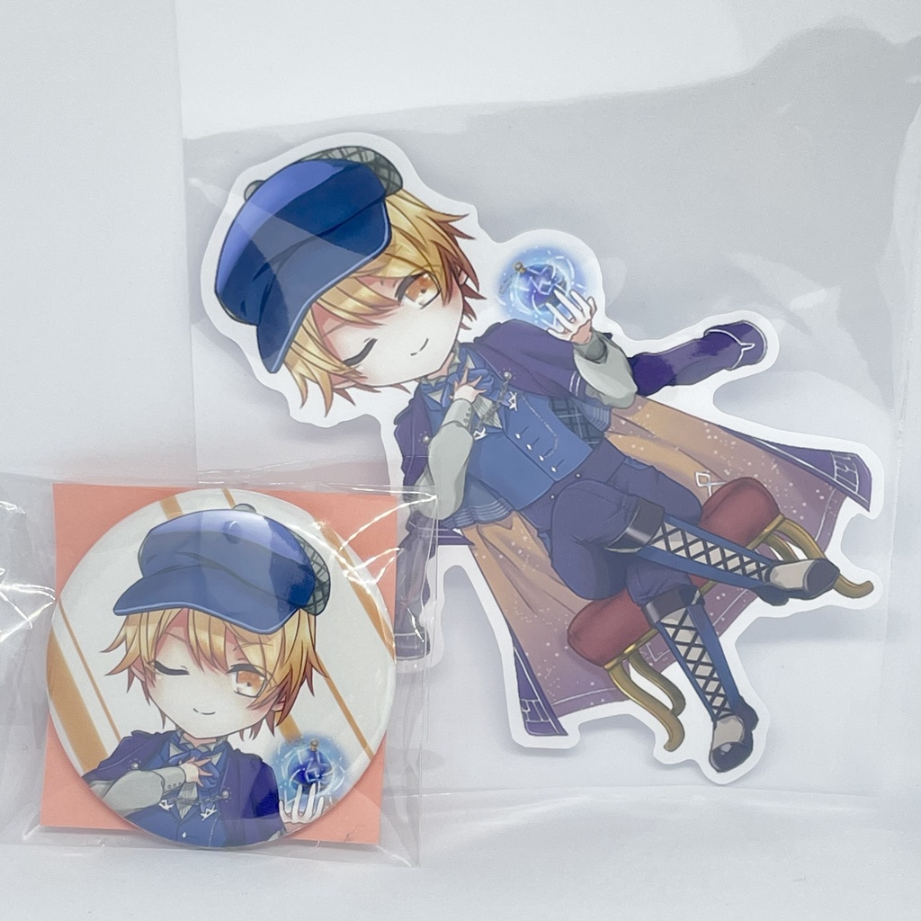 プロセカ 天馬司 - 缶バッジ + ステッカー セット