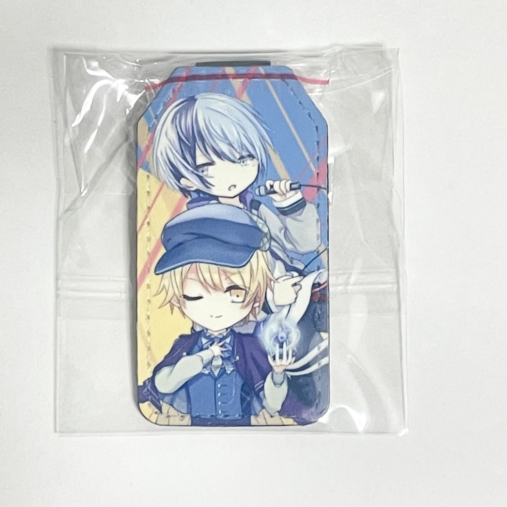 プロセカ 青柳冬弥 & 天馬司 - レザーキーホルダー