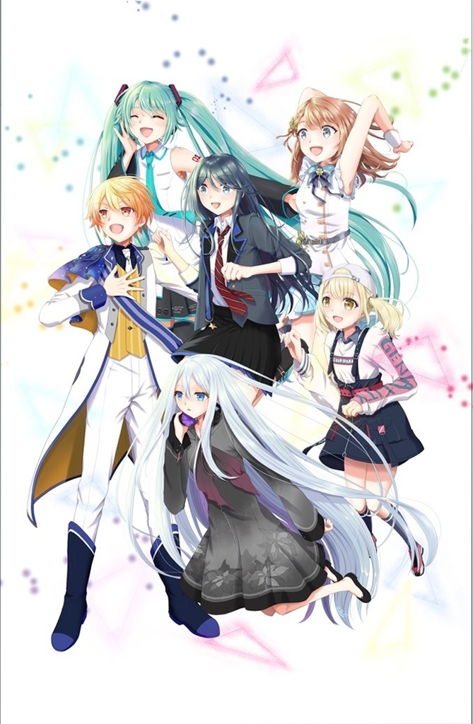 プロセカ 初音ミク - アクリルスタンド + ミニステッカー(先着) セット