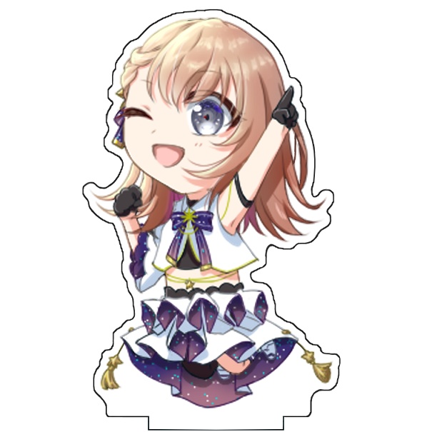 プロセカ 花里みのり - アクリルスタンド + 缶バッジ セット