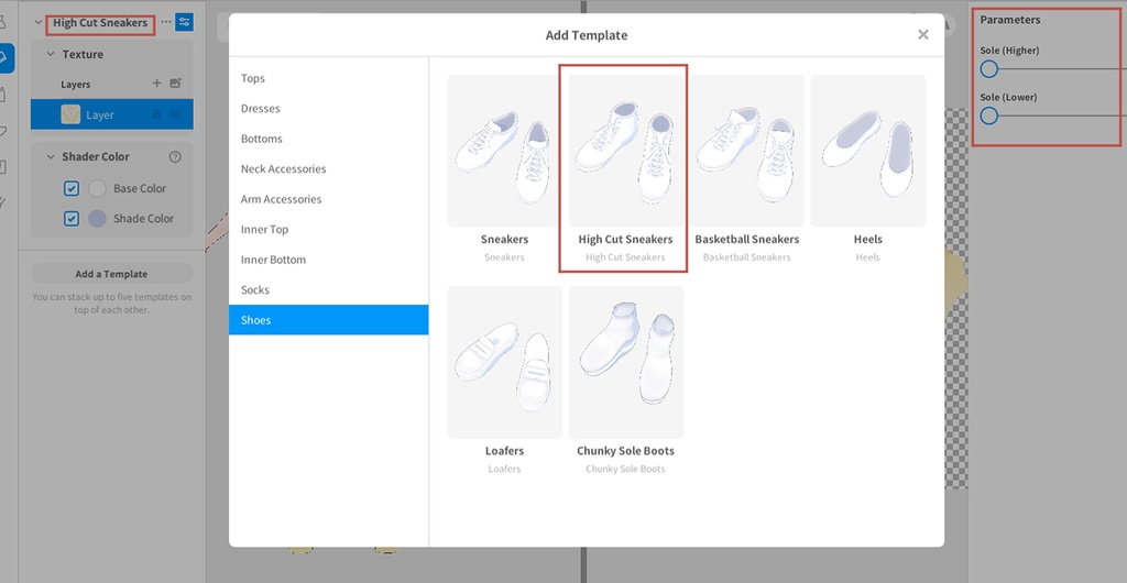 【VRoid正式版】Athalie Set (クラシックなドレスと靴 | Classical Dress & Shoes)