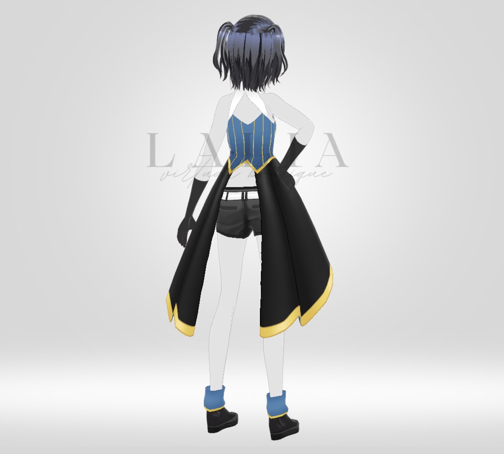【VRoid正式版】Rei Set (ブルーアイドル衣装|Blue Idol Costume)