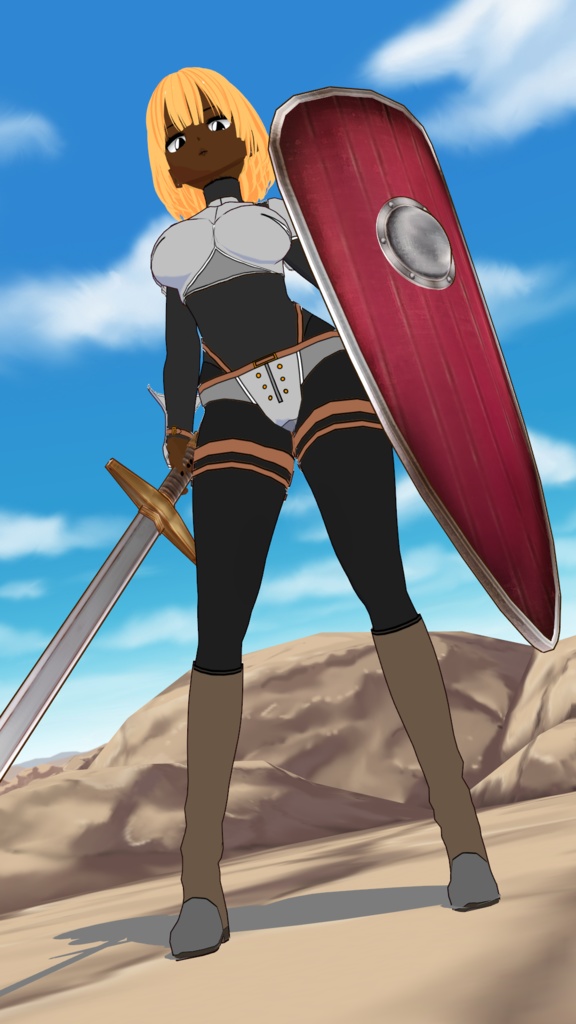 Vroid Female Adventurer Armor Set