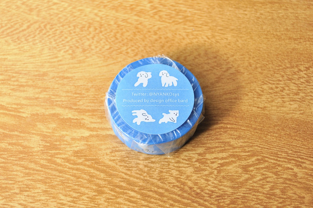 モフモフトイプー マスキングテープ