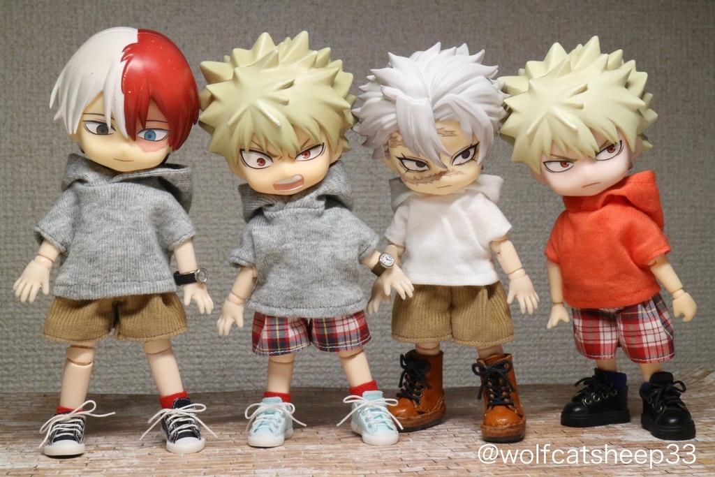 【オビツ11】ハーフパンツ