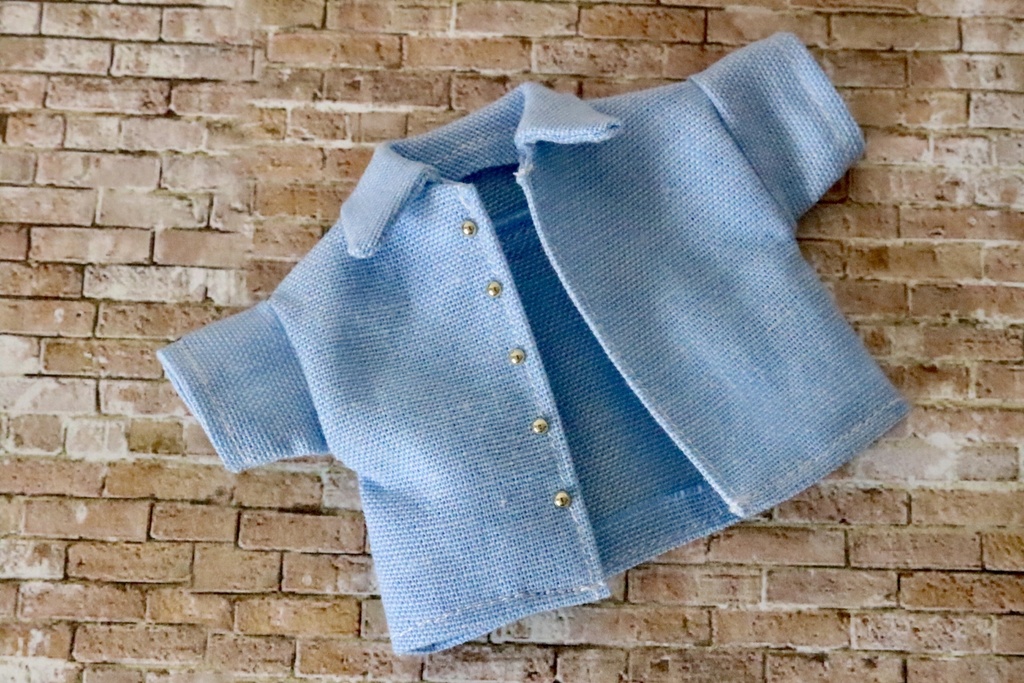 【オビツ11】オーバーシャツ(ボタン位置メンズ用)