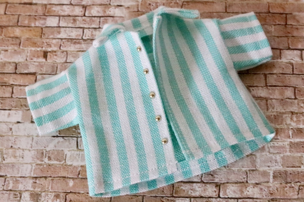 【オビツ11】オーバーシャツ(ボタン位置メンズ用)