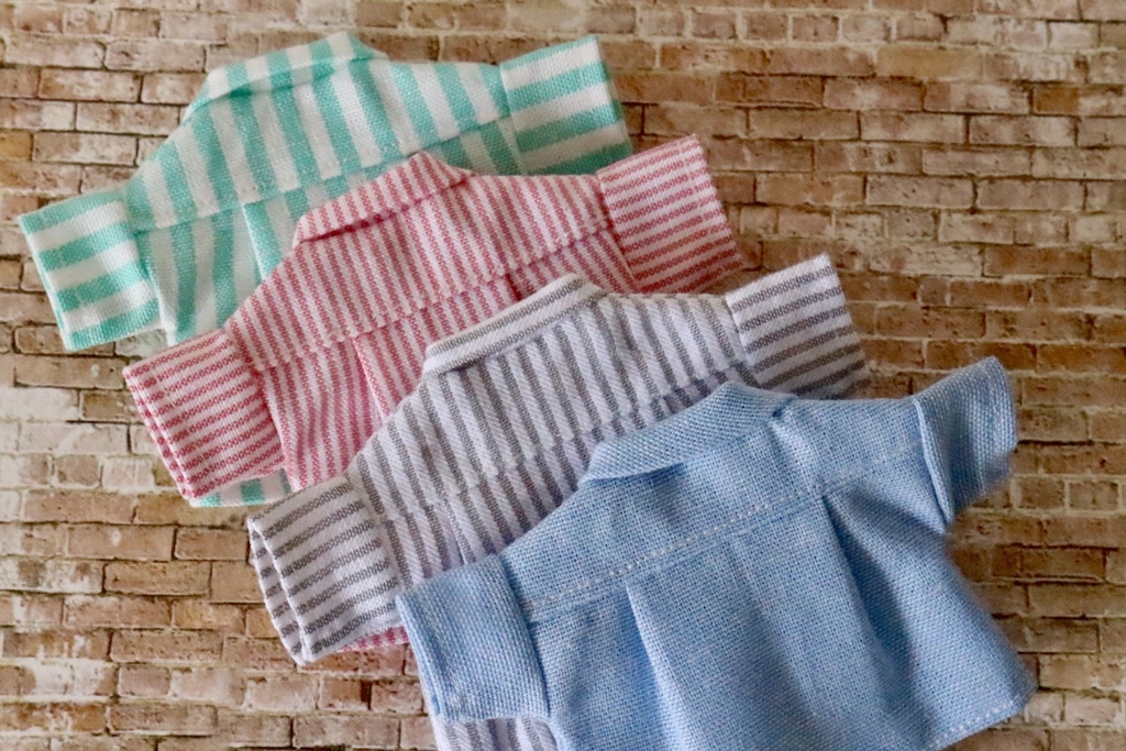 【オビツ11】オーバーシャツ(ボタン位置メンズ用)