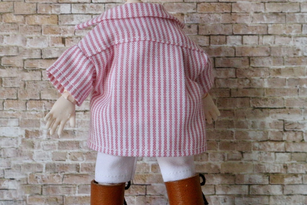 【オビツ11】オーバーシャツ(ボタン位置メンズ用)