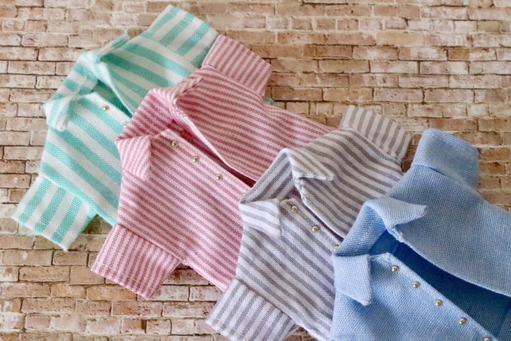 【オビツ11】オーバーシャツ(ボタン位置メンズ用)