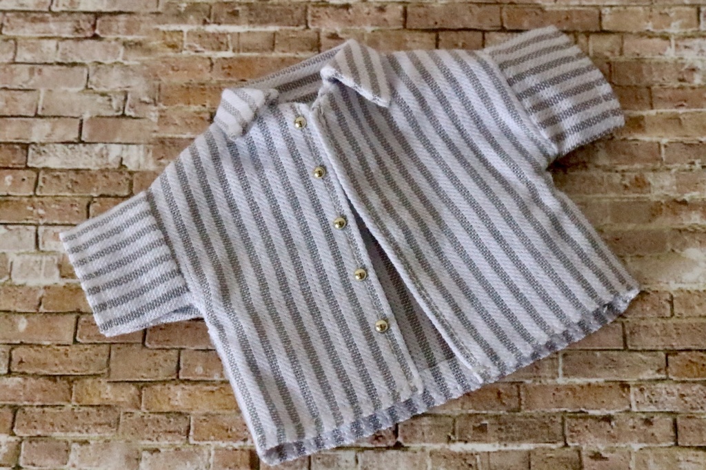 【オビツ11】オーバーシャツ(ボタン位置メンズ用)