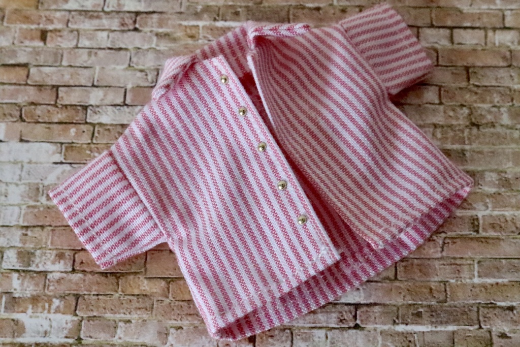 【オビツ11】オーバーシャツ(ボタン位置メンズ用)