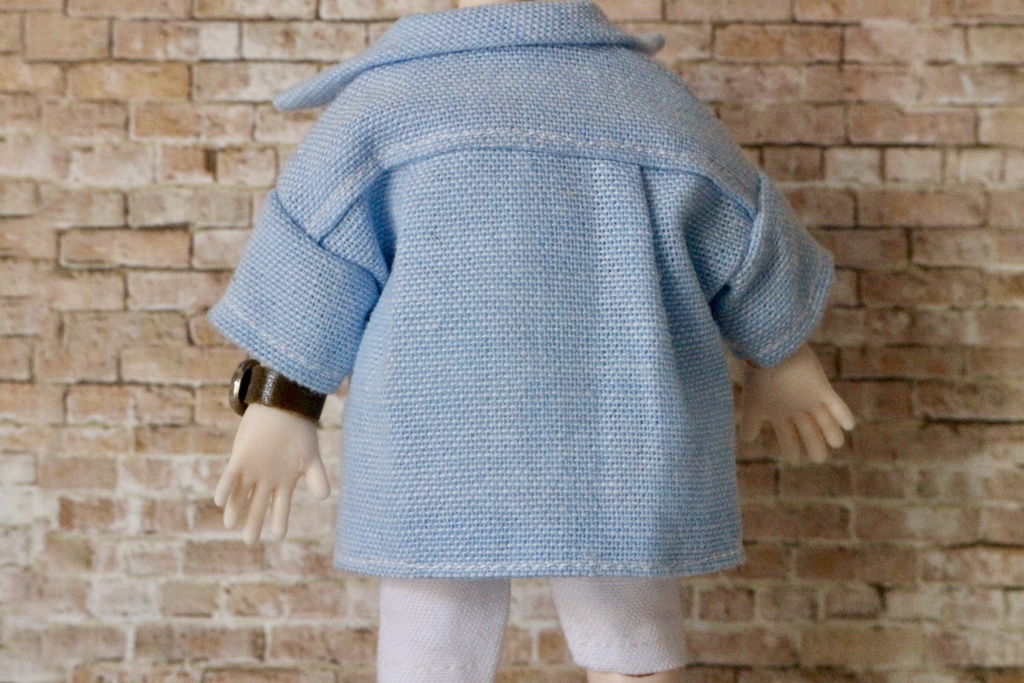 【オビツ11】オーバーシャツ(ボタン位置メンズ用)