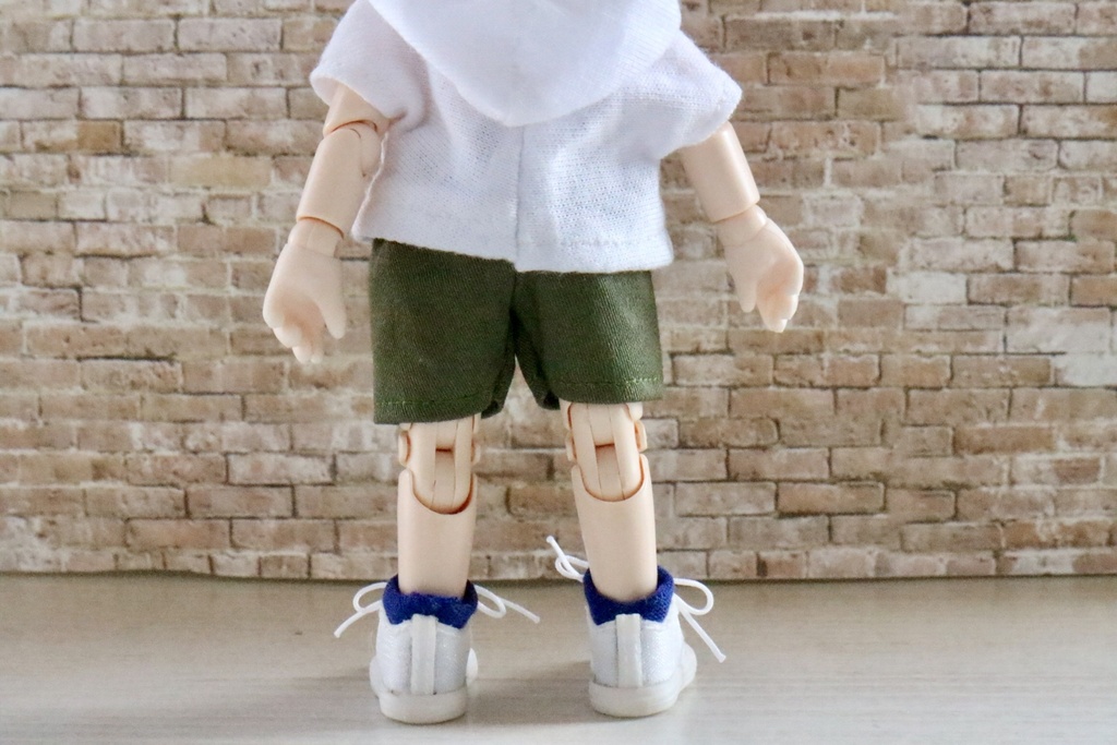 【オビツ11】ゴム入りハーフパンツ