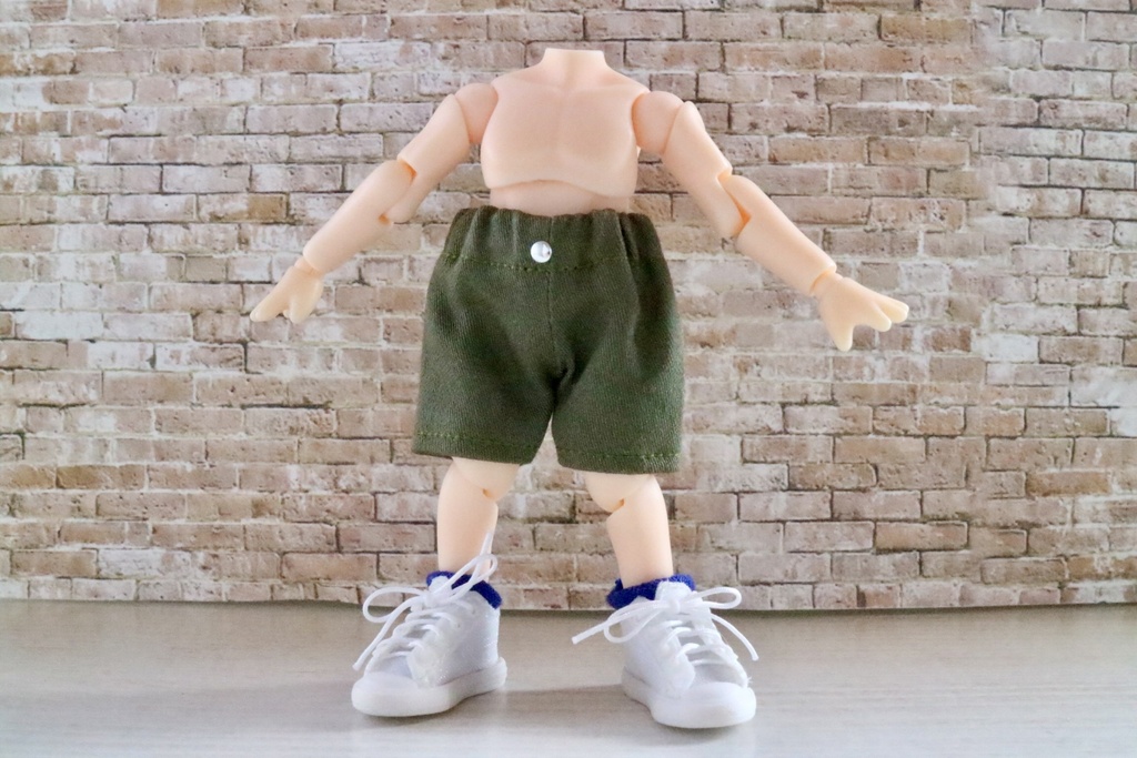 【オビツ11】ゴム入りハーフパンツ