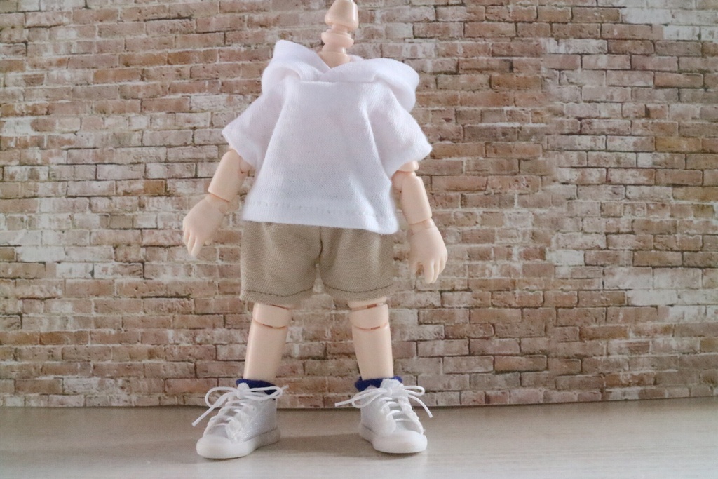 【オビツ11】ゴム入りハーフパンツ