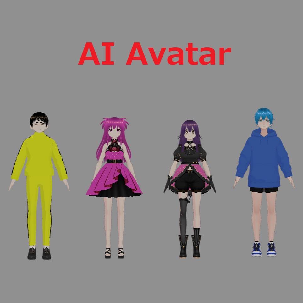 ChromeにVRoidアバター表示 (AI Avatar)
