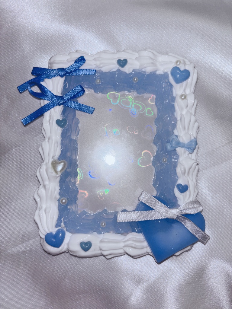 b8サイズ ホイップ デコケース 水色