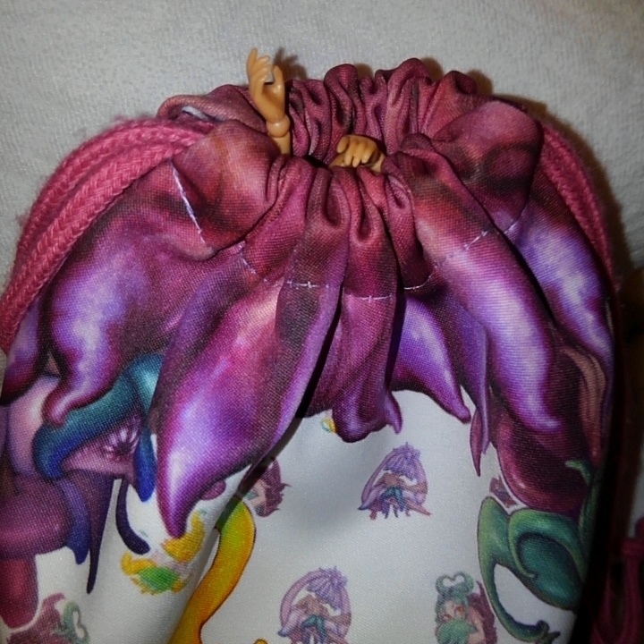 【完売】触手人外ちゃん巾着袋