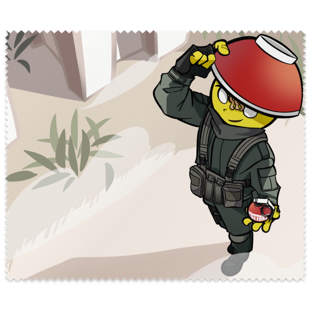 こってりライス登録者1000人記念メガネ拭き