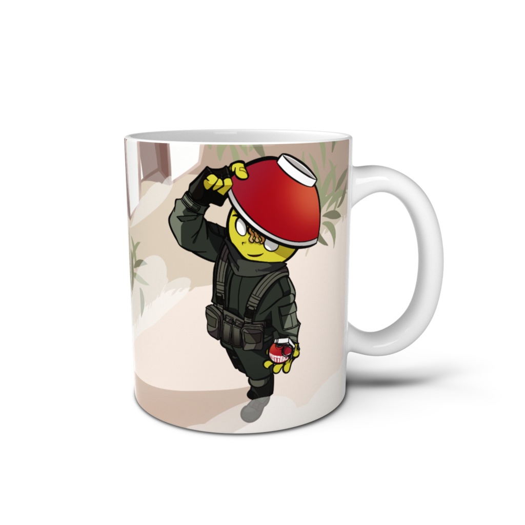 こってりライス登録者1000人記念マグカップ