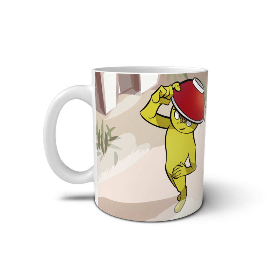 こってりライス登録者1000人記念マグカップ