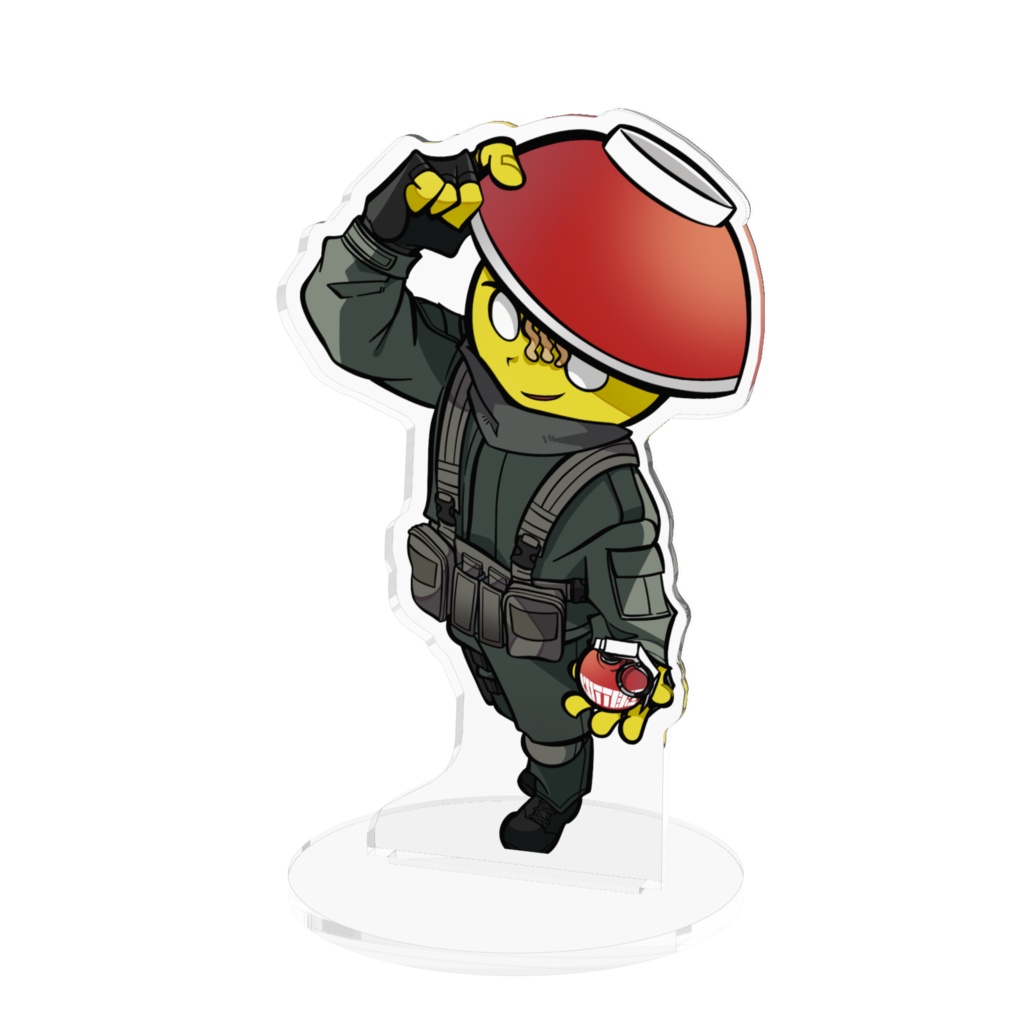 こってりライス登録者1000人記念 着衣Ver.アクリルフィギュア