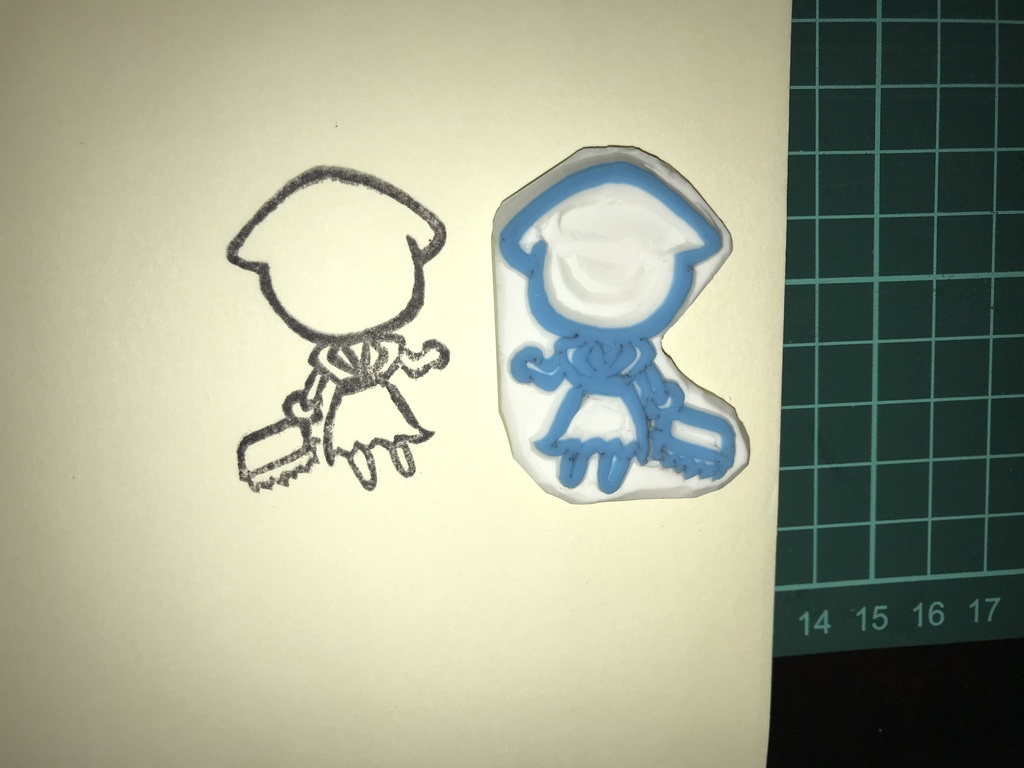 【DbD】消しゴムはんこ