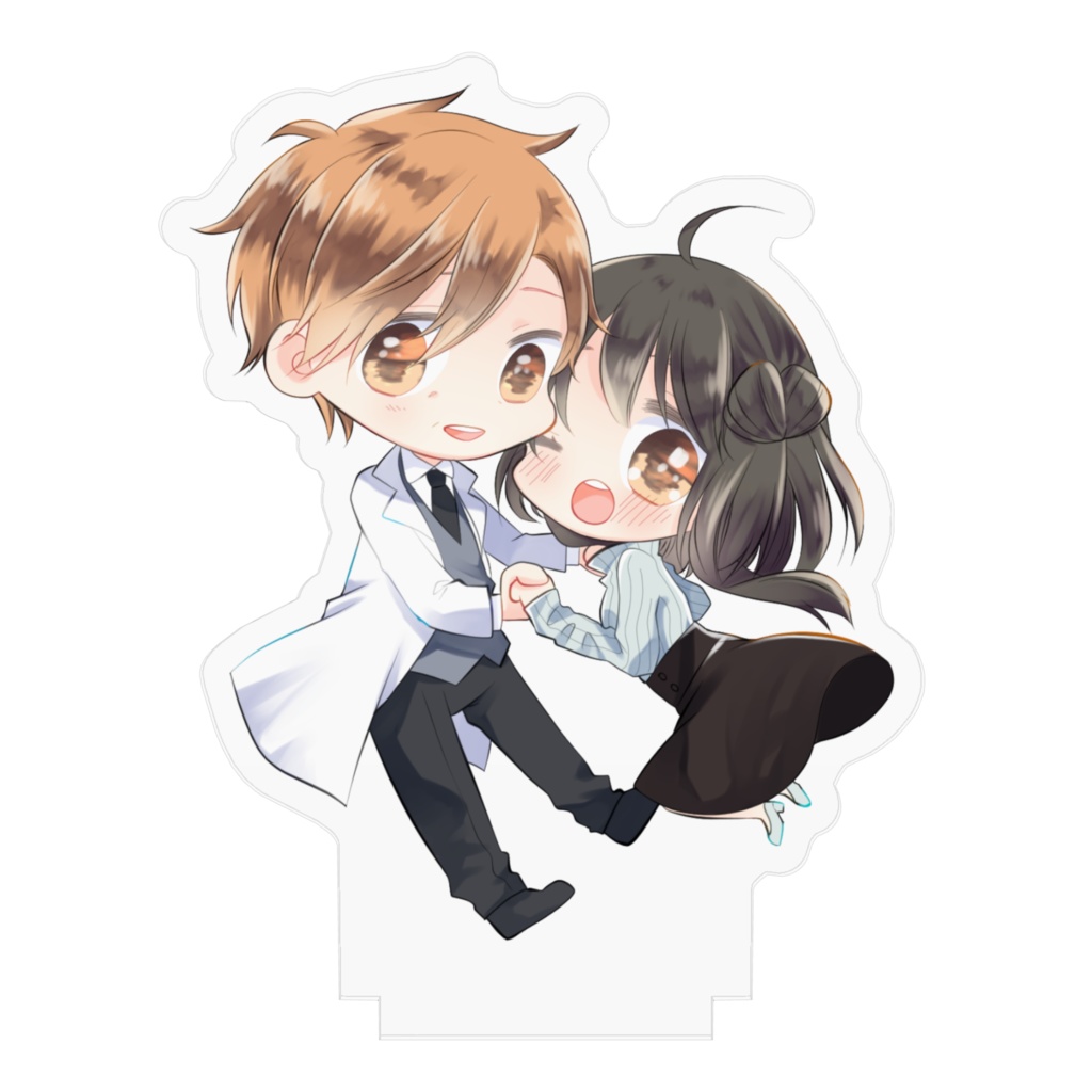 正司と千鶴のアクリルフィギュア